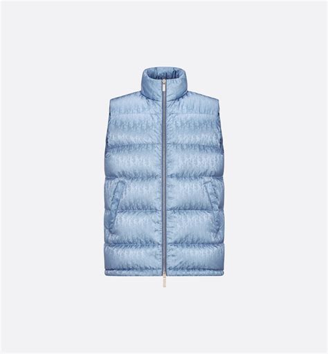 dior bodywarmer blauw|Bodywarmer met Cannage.